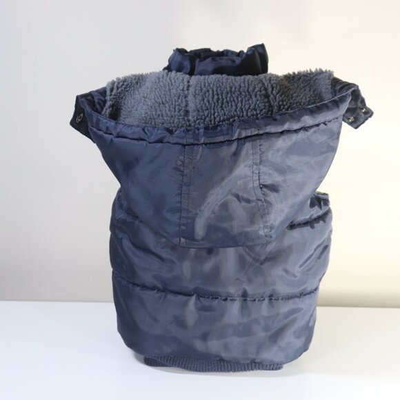 Calvin Klein Navy Blue Hooded Vest 3T - Picture 3 of 14